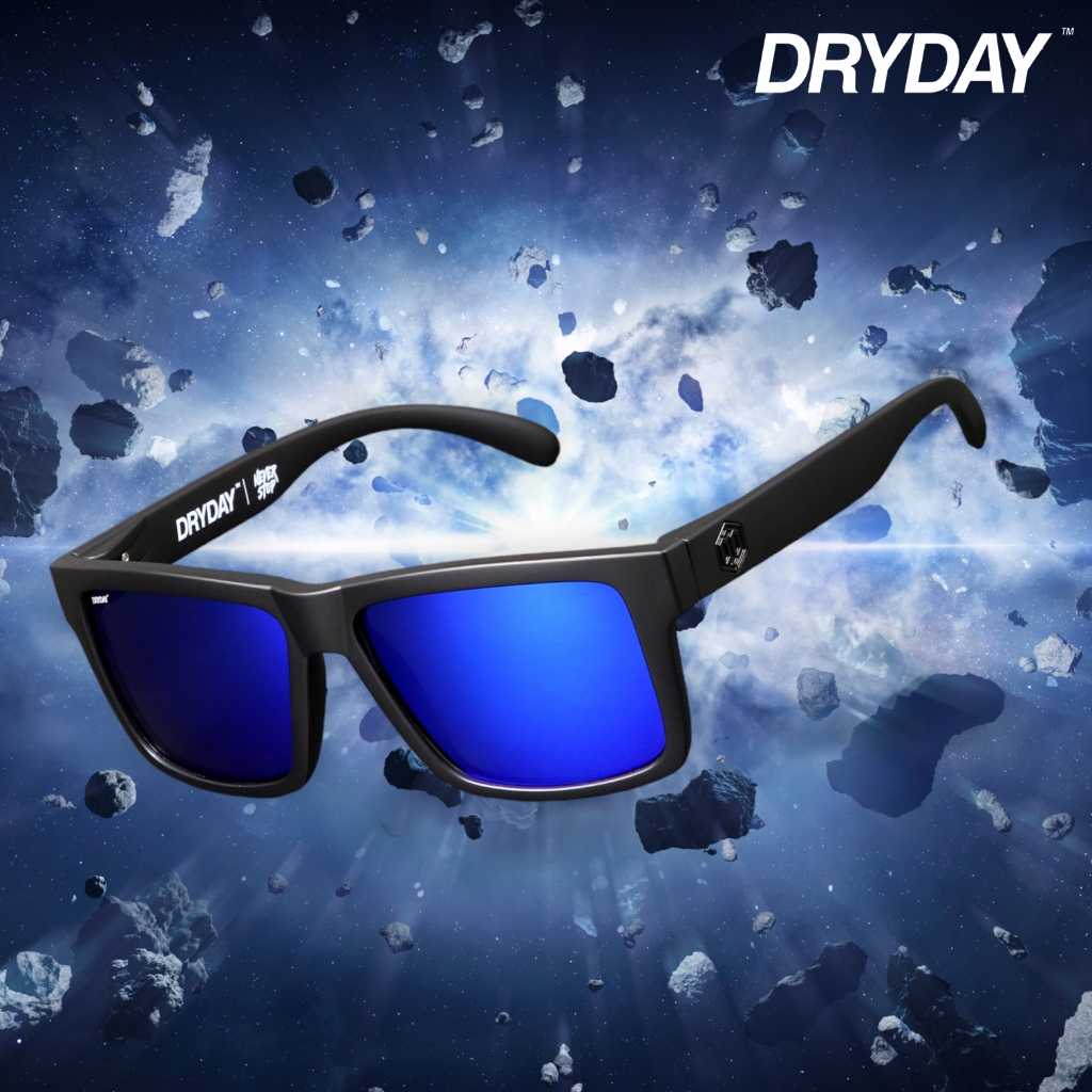 DRYDAY - MATTE BLACK - DRAK BLUE POLA