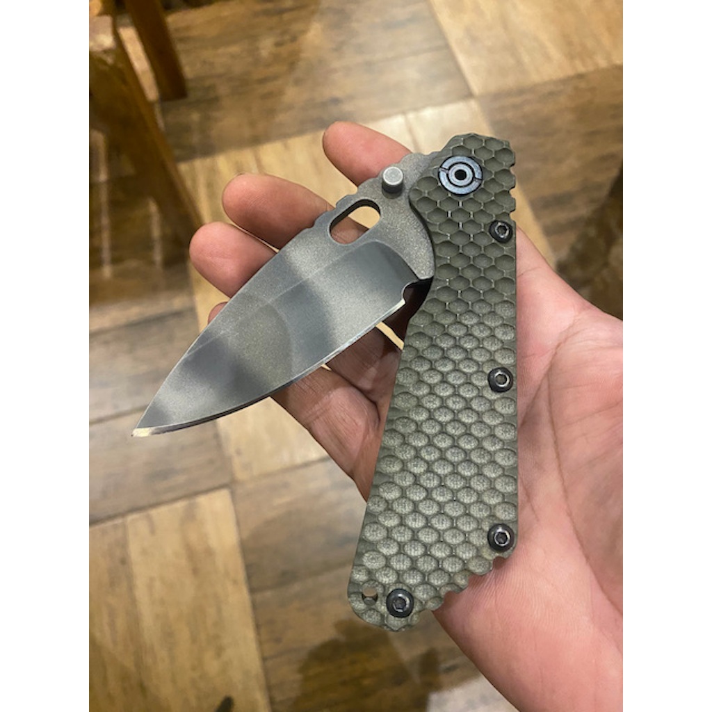 Customer folder knife มีดพับ Strider ของ Mick Strider (USA) SNG Gunner