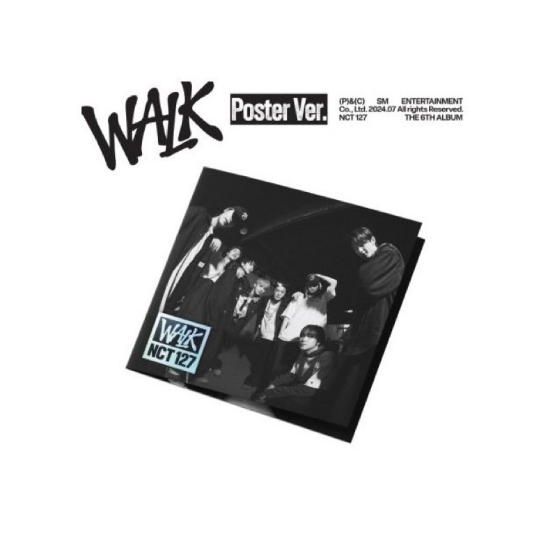 พร้อมส่ง อัลบั้มแกะแล้ว ‼️  NCT127 Walk Poster