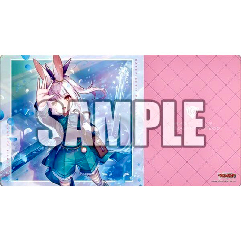 [Playmat Bushiroad 0003] Rubber Mat Cardfight Vanguard IridescencePalette, Haseritt - Playmat,เพลแมท