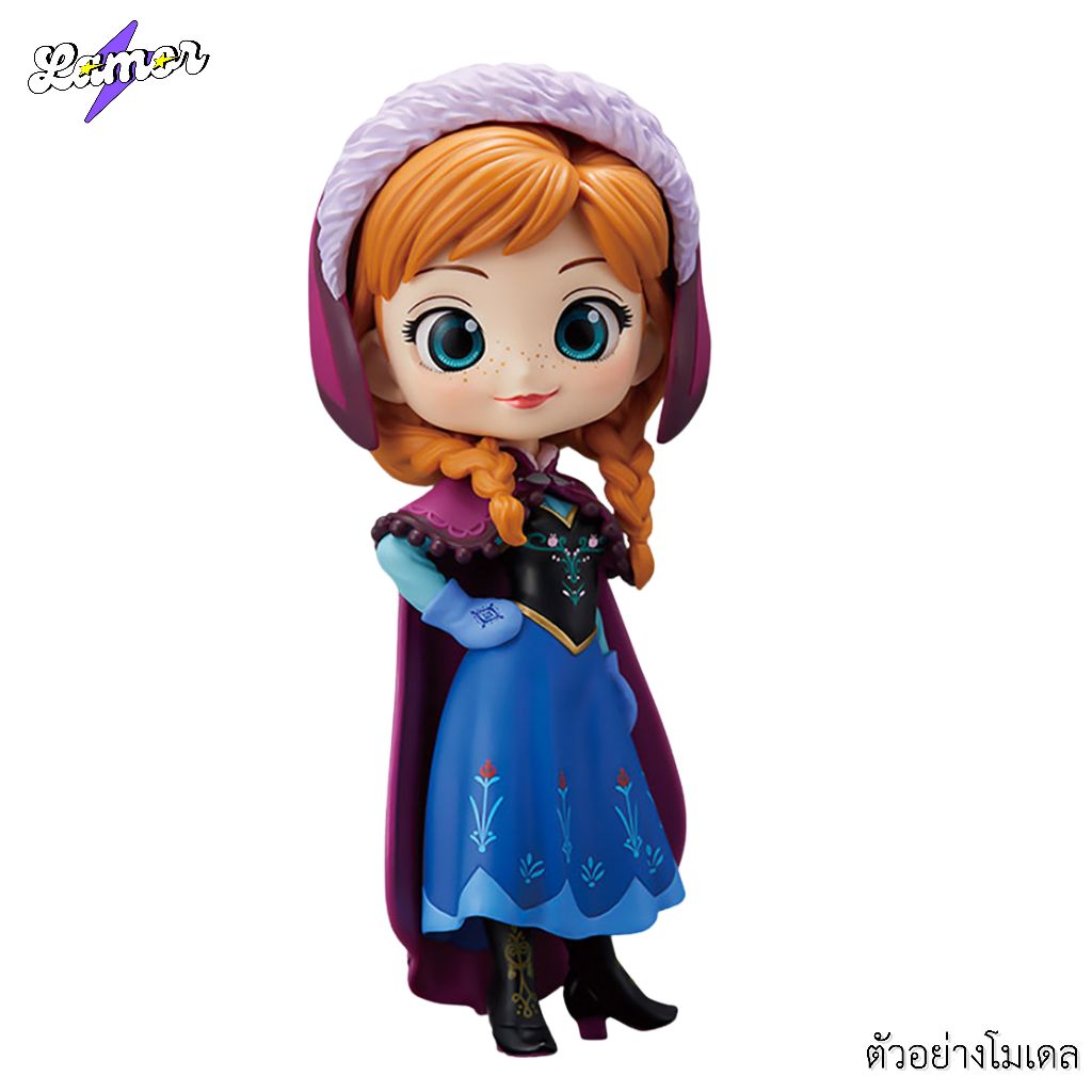 💜 พร้อมส่ง/มือ 1 💜 FIGURE : Banpresto Q Posket Disney Frozen - Anna -