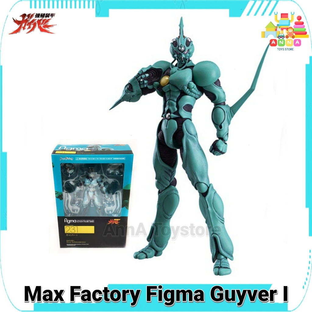 โมเดล กายเวอร์ 1 อมนุษย์เกราะชีวะ Max Factory Figma GUYVER I 231 ของใหม่ ไม่แกะกล่อง ของแท้