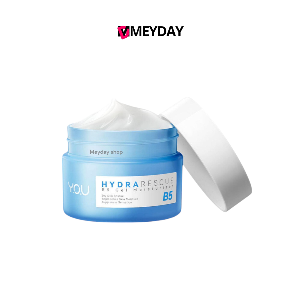 (Y.O.U) มอยส์เจอร์ไรซิ่งครีม HydraRescue B5 Gel Moisturizer ขนาด 50 g (You วาย.โอ.ยู)