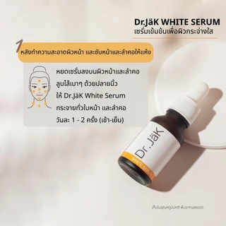Dr.JäK Set คู่กู้หน้าใส สิวและรอยสิว Serum+Swiss AHA Gel