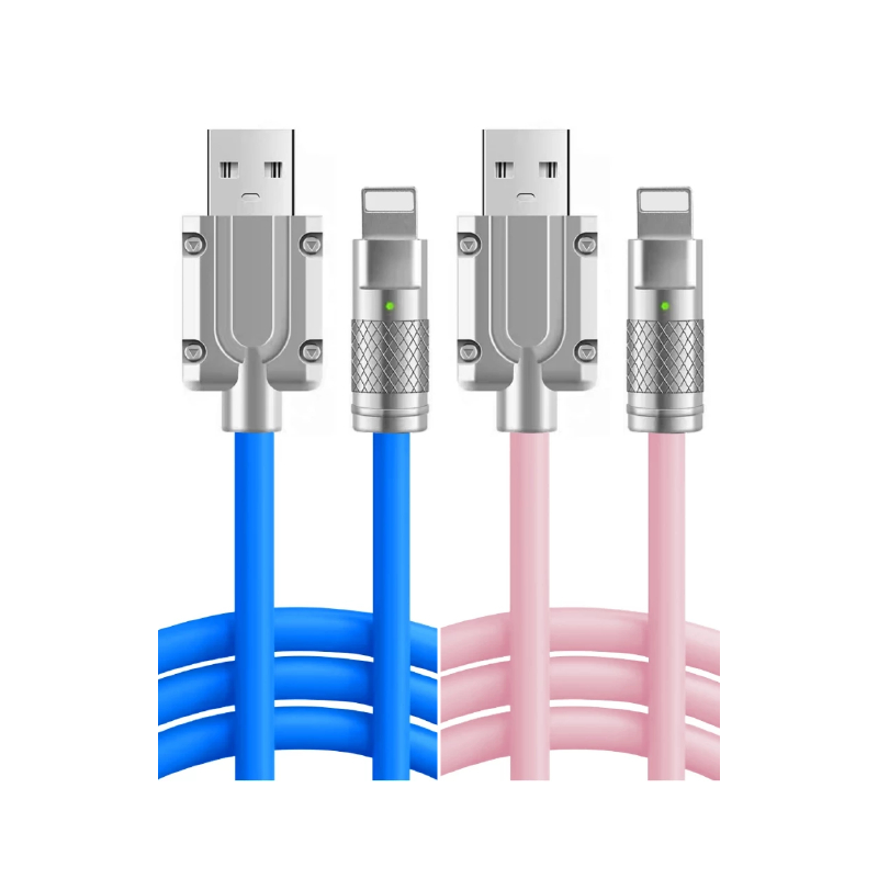 สายชาร์จ Type-C /Micro USB/ IOS ชาร์จเร็ว 120W สายชาร์จเร็ว 6A ใช้ได้กับทุกรุ่น ทุกยี่ห้อ