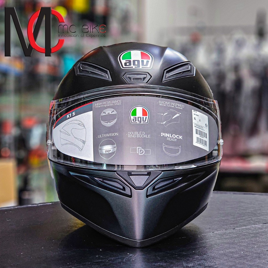 AGV K1 S matt black/ black