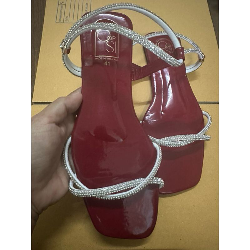 🎉รองเท้าไซร์ใหญ่ ไซร์ 41-47 ประดับด้วยเพชรเล่นเเสงไฟมากค่ะ👇👇 - รูปที่ 3