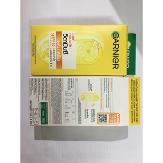 Garnier Bright Complete Vitamin C Serum Cream SPF30PA+++6ซอง การ์นิเย่ ไลท์ คอมพลีท วิตามินซี เซรั่ม ครีม