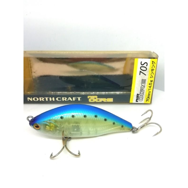 เหยื่อปลอม NORTH.CRAFT.AIR OGRE 70.SLM / 70.S/85 SLM/S