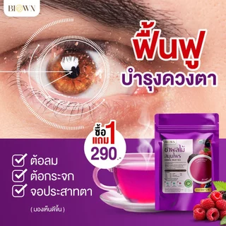 (ลด50%ในไลฟ์) 1 แถม 1 Biown ชาเก๋ากี้เบอร์รี่ ชาบำรุงสายตา กลิ่นมิกซ์เบอร์รี่หอม ทานง่าย ไม่เฝื่อน ไม่ขม