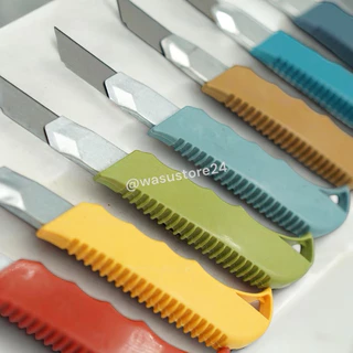 🔥พร้อมส่ง ใน 🇹🇭🔥 wasu.store24 WS007 คัตเตอร์ขนาดใหญ่ราคาถูก คัตเตอร์เล็ก คัตเตอร์เล็กพกพา