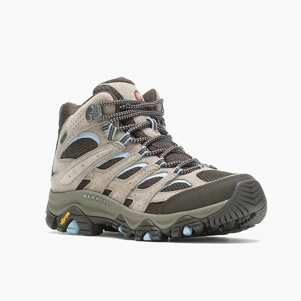 MERRELL WOMEN MOAB 3 MID GTX BRINDLE - รองเท้าปีนเขาผู้หญิง