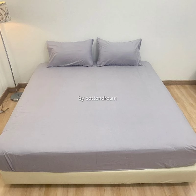 ผ้าปูที่นอนสีพื้น 3 ชิ้น ผ้า supersoft thumbnail 7