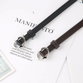 พร้อมส่ง‼️เข็ดขัดหนังPU หัวเข็มขัดรูปหัวใจรัก สำหรับผู้หญิง เส้นเล็ก เหมาะกับกางเกงหรือกระโปรงสไตล์วินเทจสาวหวาน P145