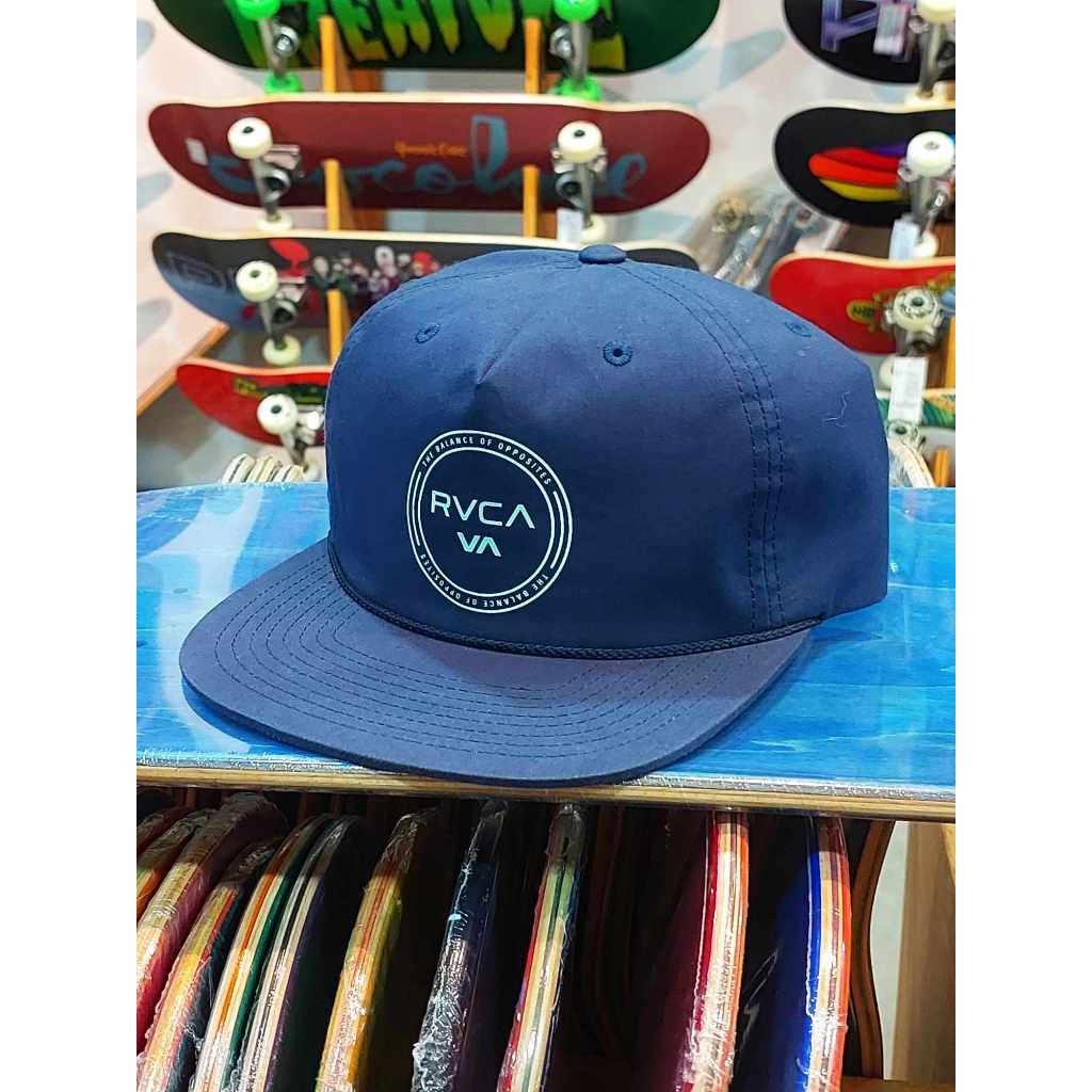 RVCA Strums SnapBack Hat Navy