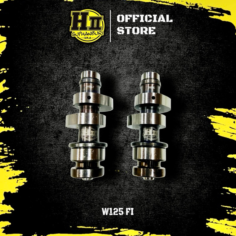 แคมเฮงสุพรรณรุ่นW125iบังลม หัวฉีด