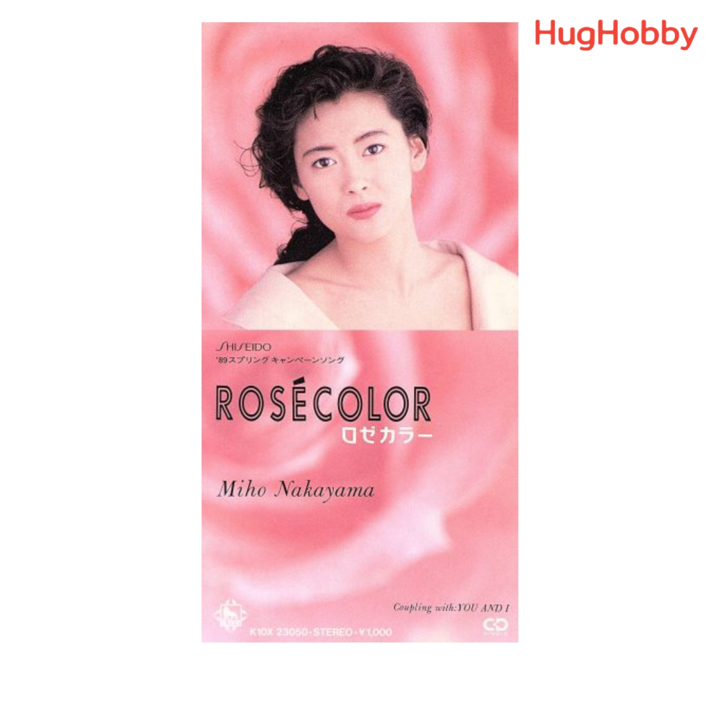 [มือ2] แผ่นแท้ CD Single CD8cm Miho Nakayama – Rose Color งานเก่าปี 1989