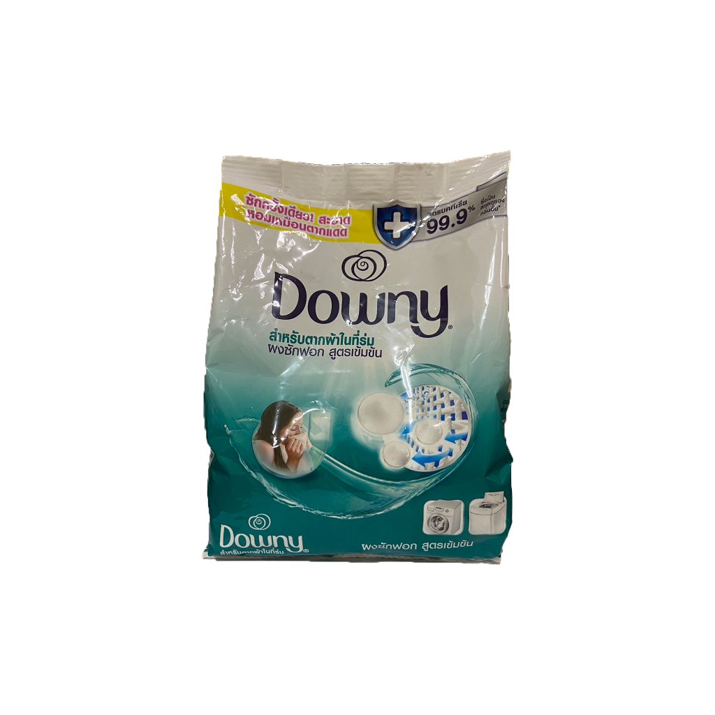 Downy  ผงซักฟอกสูตรเข้มข้น สำหรับตากผ้าในที่ร่ม 500 ก.