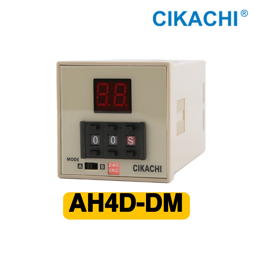 CIKACHI AH4D-DM 220V Timer ไทม์เมอร์