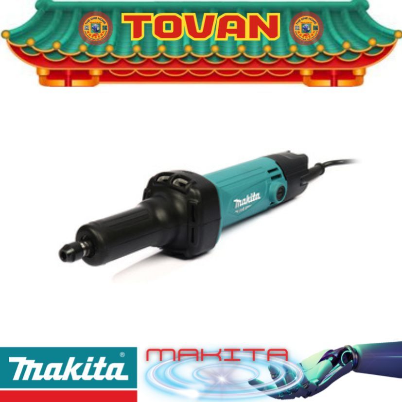 MAKITA รุ่น GD-0600 เครื่องเจียรแกนไฟฟ้า ขนาด 6 มม. (1/4 นิ้ว ) # ออก..ใบเสร็จ-ใบกำกับ