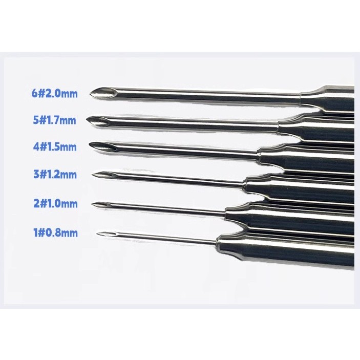 New Stainless Steel 5 x 330 mm Laparoscopic Bile Duct Needle