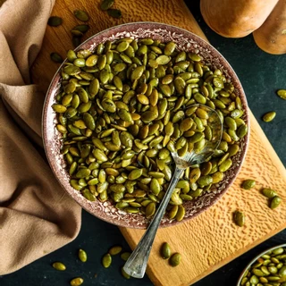 เมล็ดฟักทองและเมล็ดทานตะวัน: ถั่วคุณภาพสูง รสชาติอร่อย