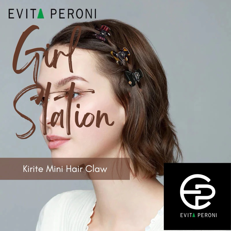 Evita ของแท้ พร้อมส่ง kirite Mini Hair Claw สวยทุกสี ราคา ถูกที่สุด ดีลบีเคเค