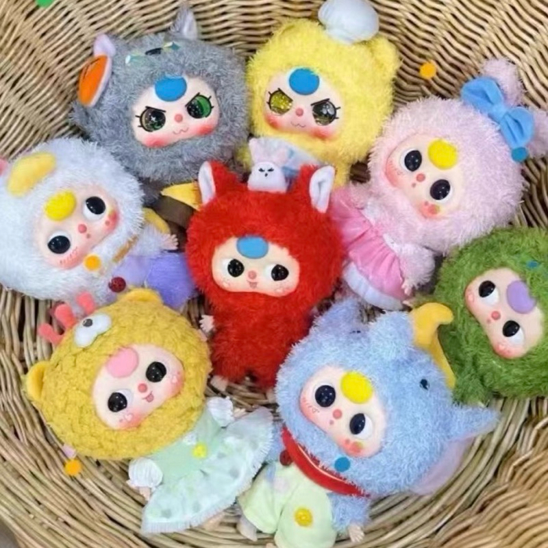 (พร้อมส่ง |สั่งซื้อผ่านไลฟ์เหลือ190.- | แบบสุ่ม) Baby Three Fairy Tale Kindergarten Blind Box พวงกุญแจเบบี้ทรีอนุบาล