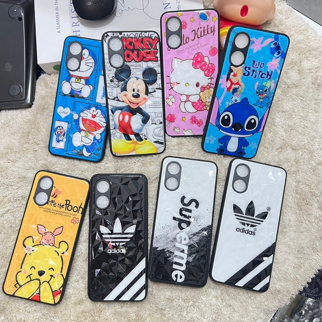 เคสโทรศัพท์มือถือ Samsung J7Plus J8(2018) A6Plus เคสลายการ์ตูน วิบวับลายสวย งาน3Dกันกระแทกลายสวยน่ารัก พร้อมส่งจากไทย