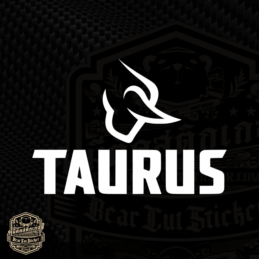 sticker logo TAURUS by หมีตัดสติกเกอร์