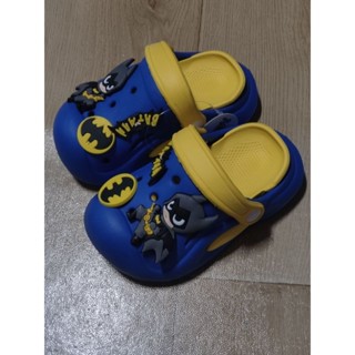 รองเท้าหัวโตเด็ก นิ่ม เบา ใส่สบาย ลายไอรอนแมน แบทแมน จระเข้