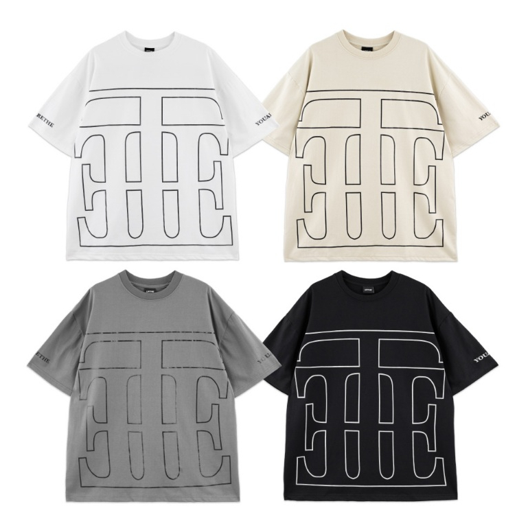 URTHE - เสื้อยืด เเขนสั้น Oversize รุ่น SC OVP