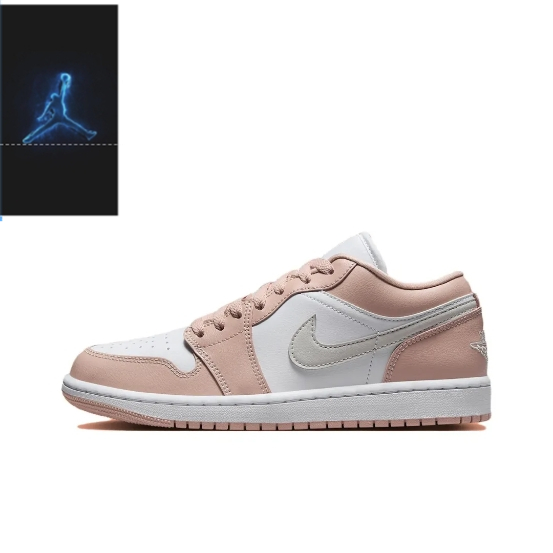 Jordan Air Jordan 1 LOW pink white