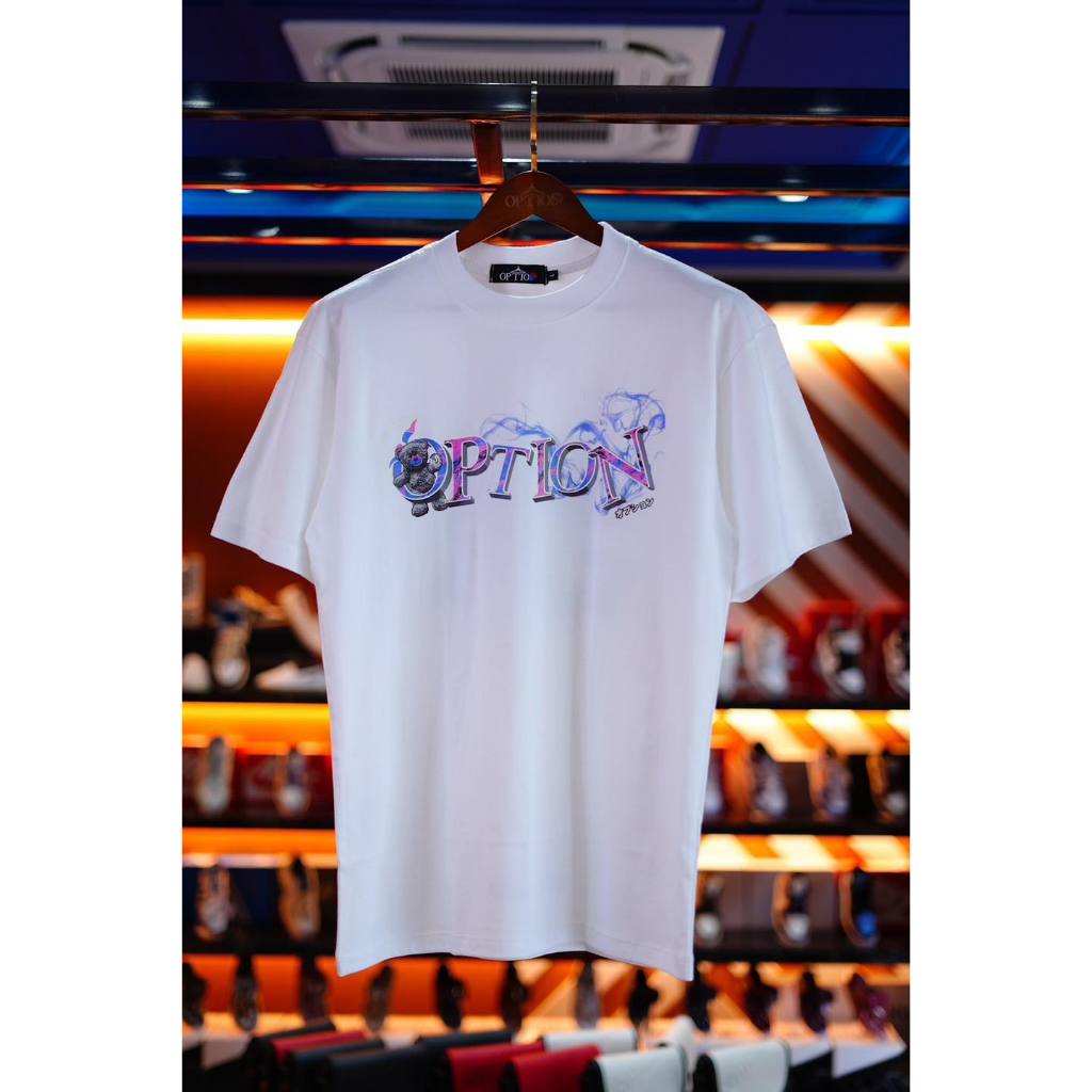 Bang saen เสื้อ Option โอเวอร์ไซส์ อเนกประสงค์ สวย อ่อนนุ่ม คอกลม แขนสั้น เสื้อยืด ชุดคู่ S-3XL【VT】