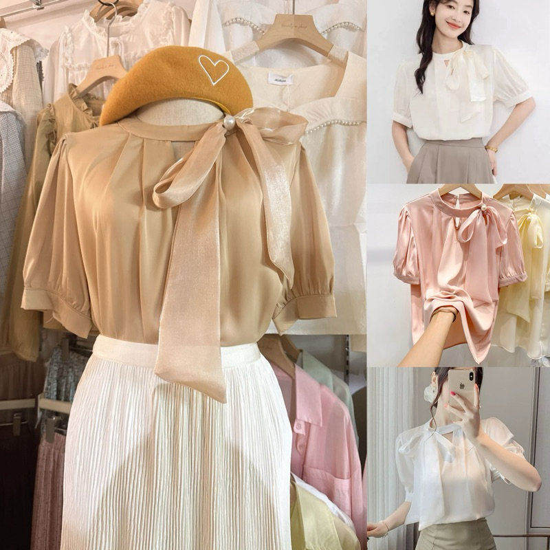 เสื้อทำงานเรียบร้อย ผ้าดี