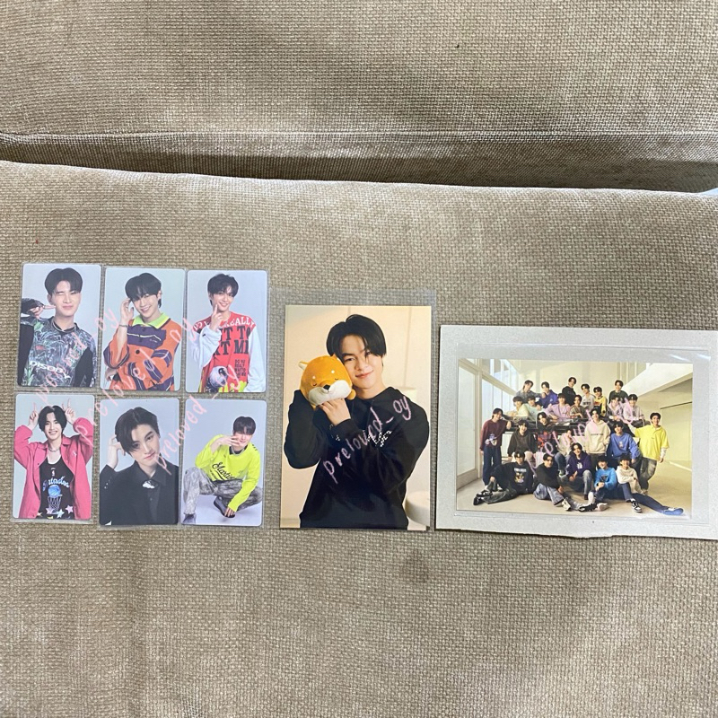 BUS because of you I shine debut photocard