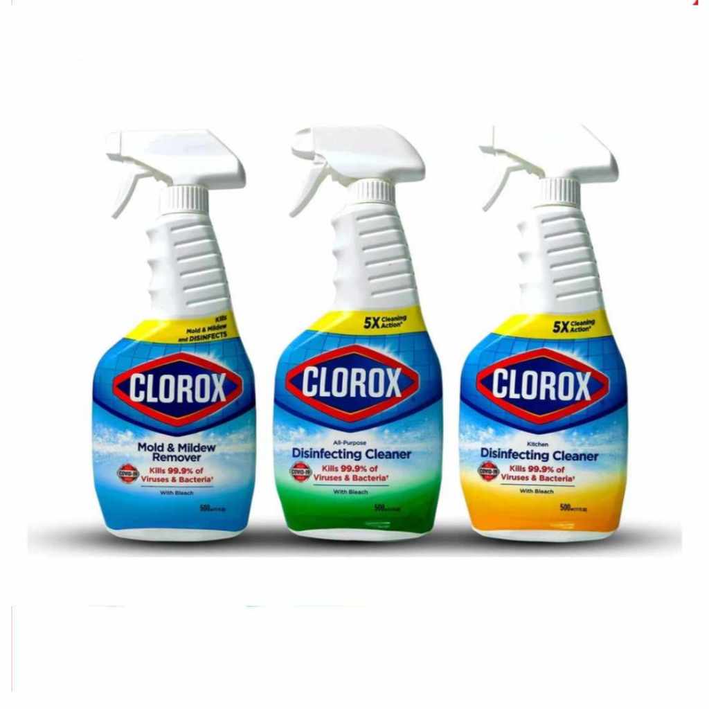Clorox สเปรย์ฆ่าเชื้อ 99.9% ขนาด 500 มล มี3สูตร