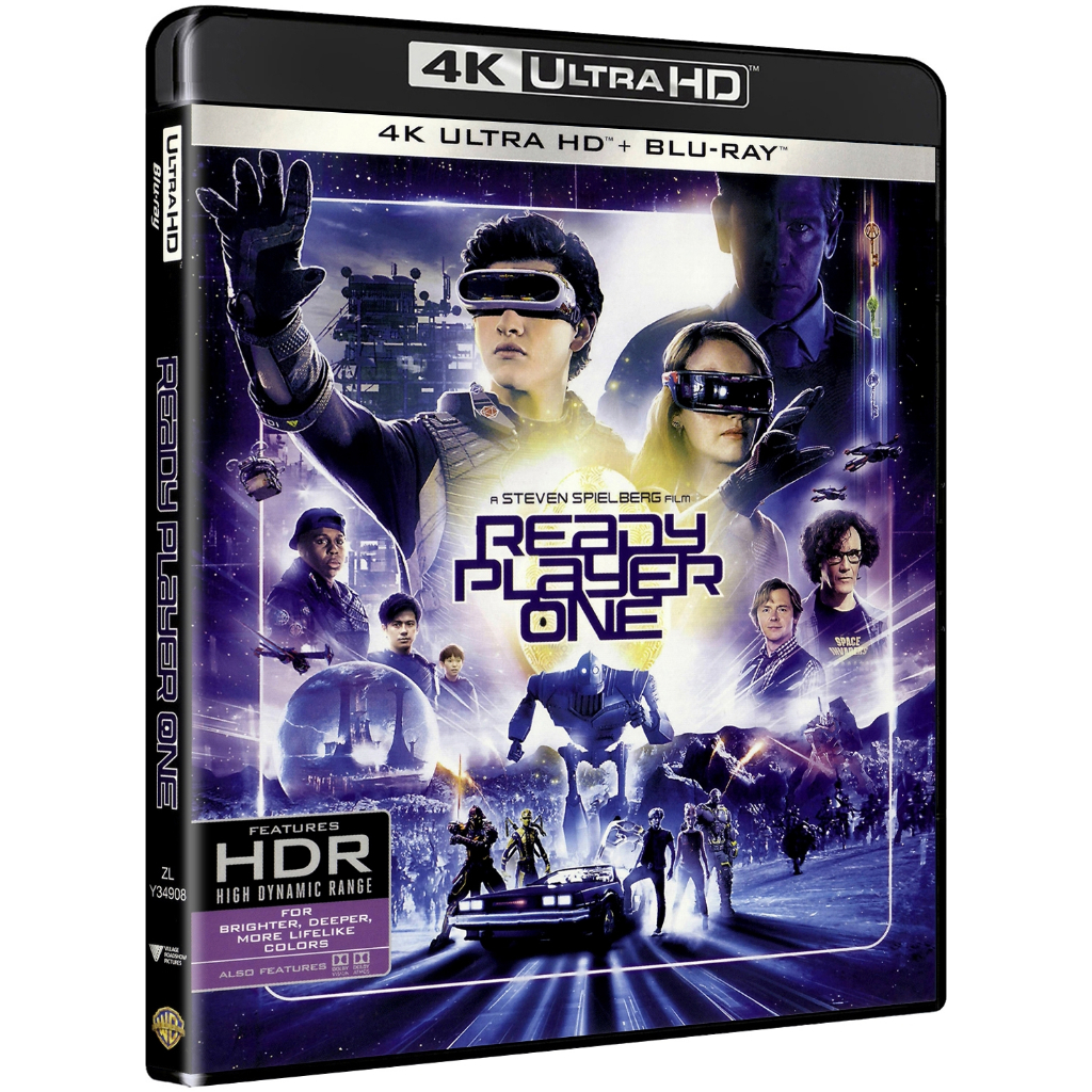 Ready Player One /เรดดี้ เพลเยอร์วัน สงครามเกมคนอัจฉริยะ [4K Ultra HD+Blu-Ray] (มีเสียงไทย/มีซับไทย)