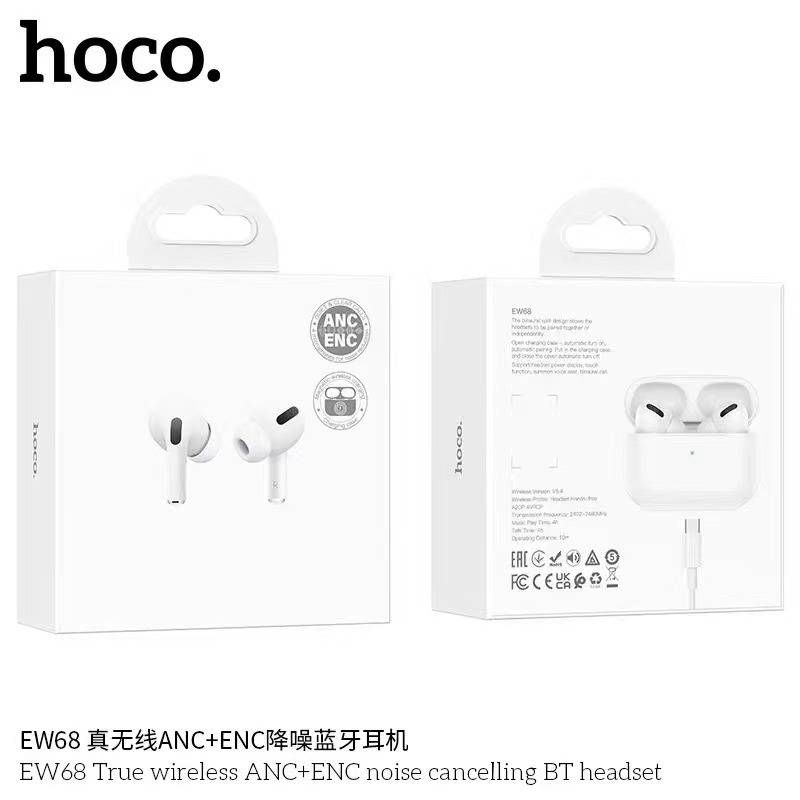 Hoco EW68 หูฟังรุ่นใหม่ล่าสุดพร้อมด้วย ANC+ENC สินค้าของแท้ 100%