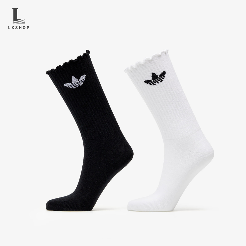 ถุงเท้า Adidas รุ่น Ruffle Crew มี 3 สีพร้อมส่งในไทย