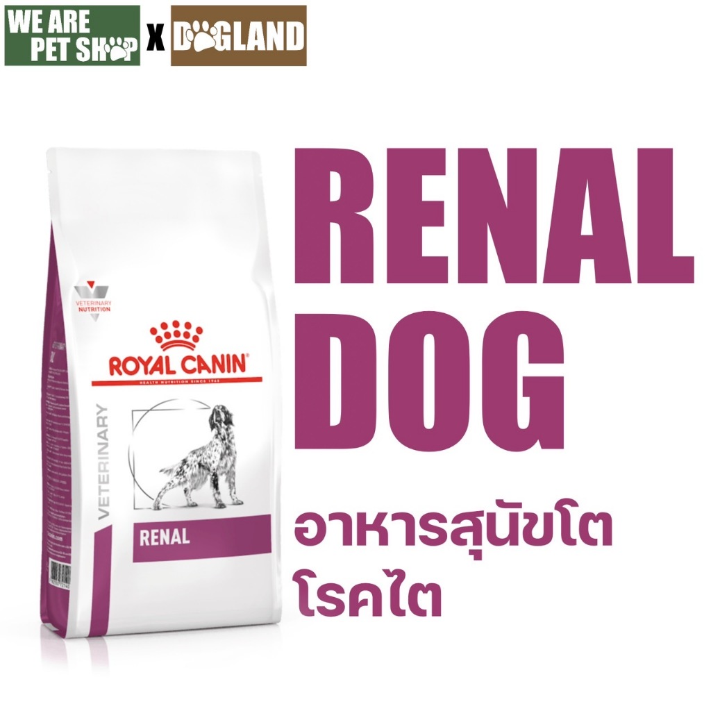 Royal Canin Vet Dog รักษาโรคไต Renal