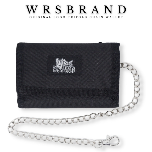 กระเป๋าสตางค์ 3 พับ WRS BRAND Collection ที่ได้รับผลตอบรับดีที่สุดของแบรนด์ พร้อมโซ่คล้องในตัว