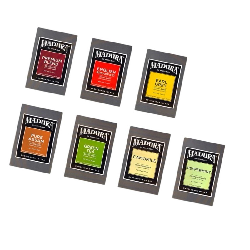 มาดูรา ชาออสเตรเลีย ใบชาชนิดซอง 20 ซอง Madura of Australia Tea