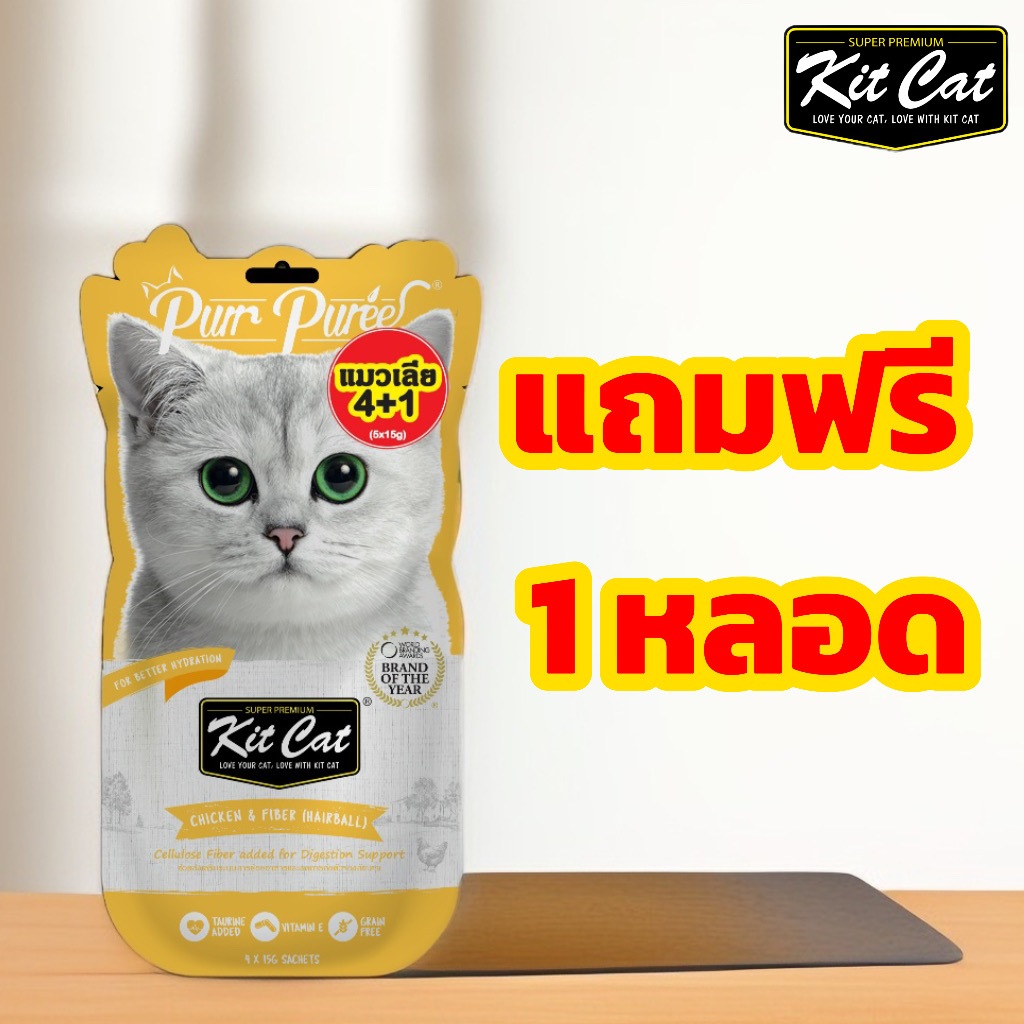 Kit Cat เพียว พูรี่ แมวเลีย