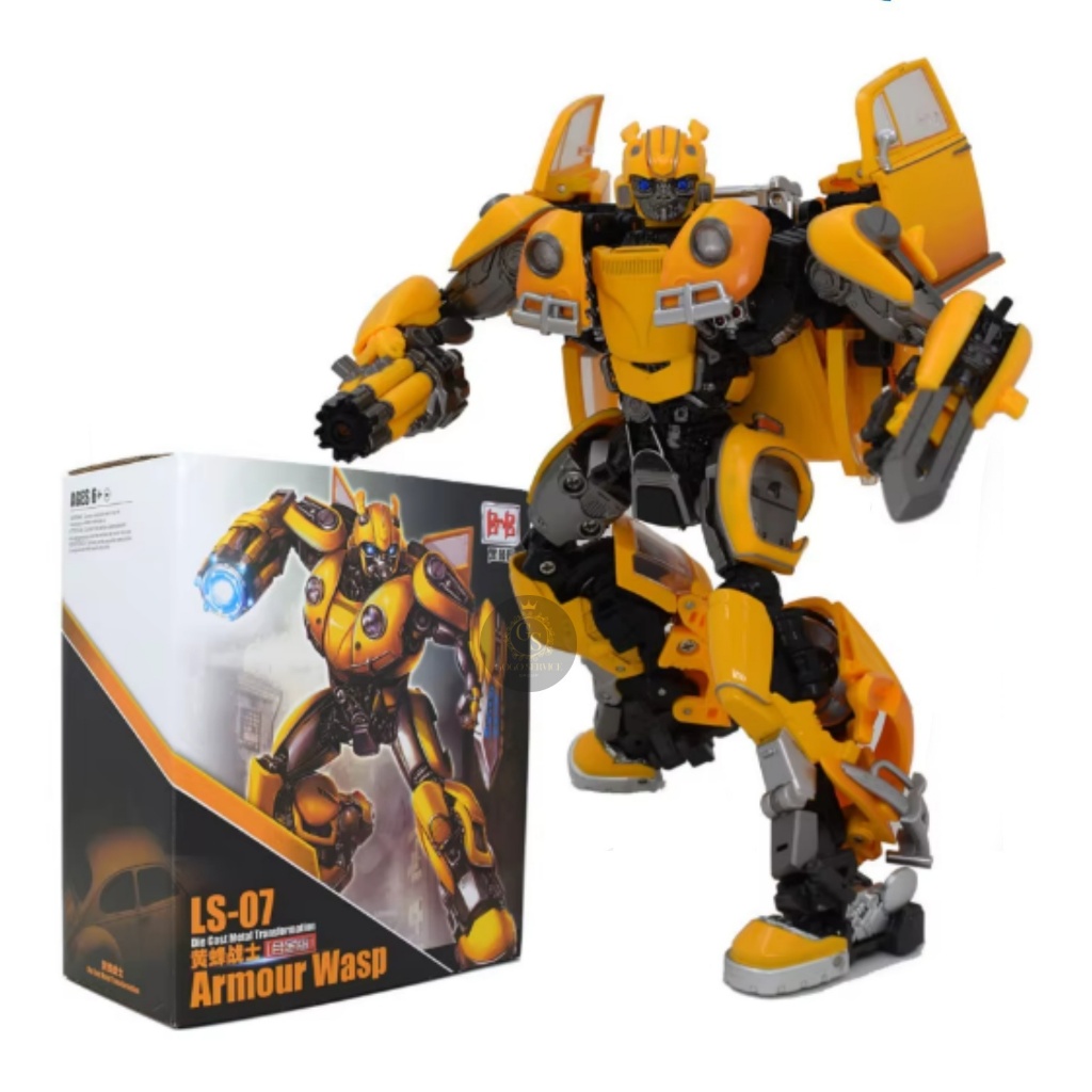 หุ่นยนต์ ทรานส์ฟอร์เมอร์ บับเบิ้ลบี Black Mamba BMB LS07 Transformers Bumblebee