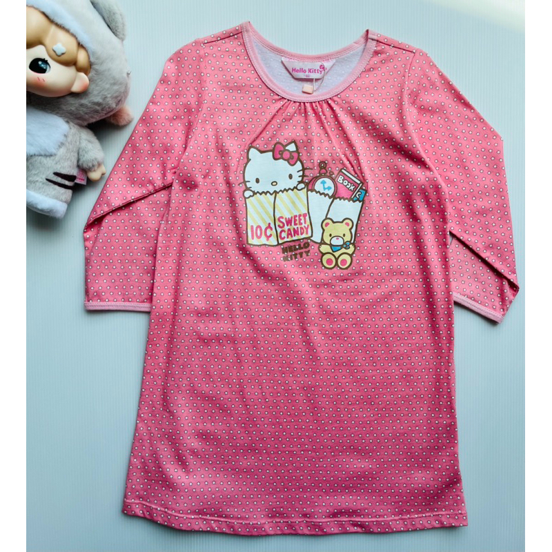 พร้อมส่ง ชุดเด็ก ชุดนอนน่ารัก แบรนด์ sanrio ของแท้ เด็กผู้หญิง