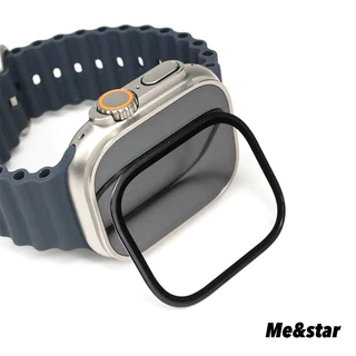 ฟิล์มสําหรับแอปเปิ้ลวอช ap watch ultra 49มม ฟิล์มกันรอยใช้งานเหมือนฟิล์มกระจก สำหรับ ultra smart watch 45/44/41/40/49mm
