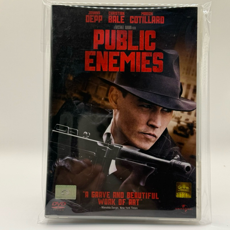 DVD :   Public Enemies ดีวีดีมือ 2 ลิขสิทธิ์แท้ สภาพสะสม 1940