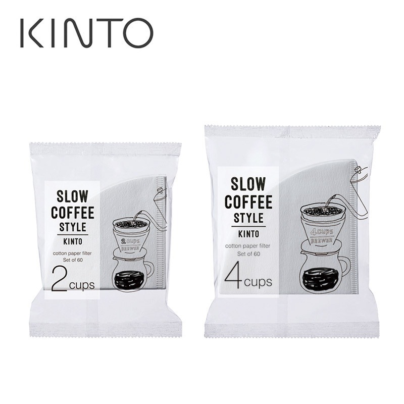 Kinto SCS Cotton Filter paper กระดาษกรองกาแฟ 60 แผ่น