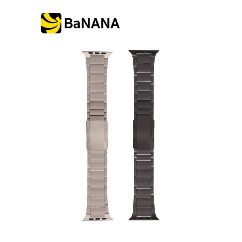 Blue Box สาย Apple Watch Strap Series 6,7,8,9,SE1,SE2,Ultra (44/45/49mm) Titanium By Banana IT